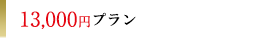 13,000円プラン